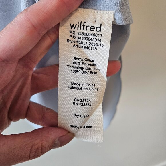 Aritzia Wilfred Sleeveless Silk Blouse Size XS - Picture 4 of 4